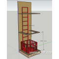 Single Guide Rail Cargo Lift